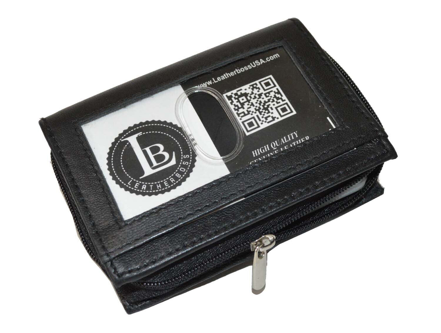 22 card RFID Blocking Mini Leather Wallet Business Case Purse Credit Card Holder