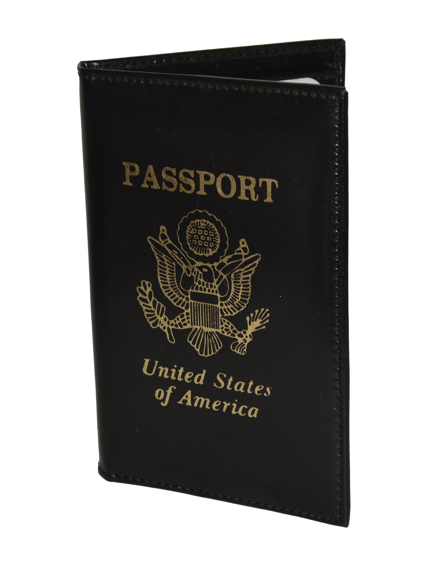 United States Passport Holder Golden Print