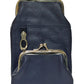 Leatherboss Cigarette and Lighter Case with Twist Clasp Genuine Leather New