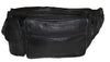 Leatherboss Fanny Pack Cell Phone Water Bottle Holder New Style Black