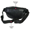 New Black Leather Waist Fanny Pack Travel Belt Bag Hip Travel Pouch