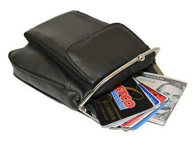Leatherboss Genuine Leather Large Cigarette/Money/Make up Purse With Phone Case